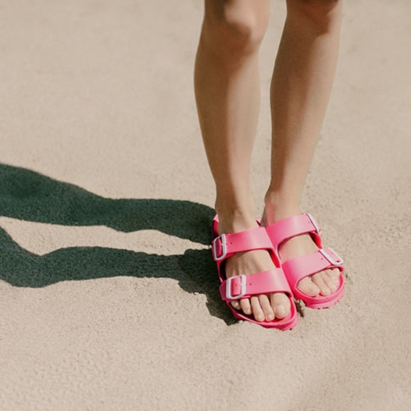 birkenstock pink eva